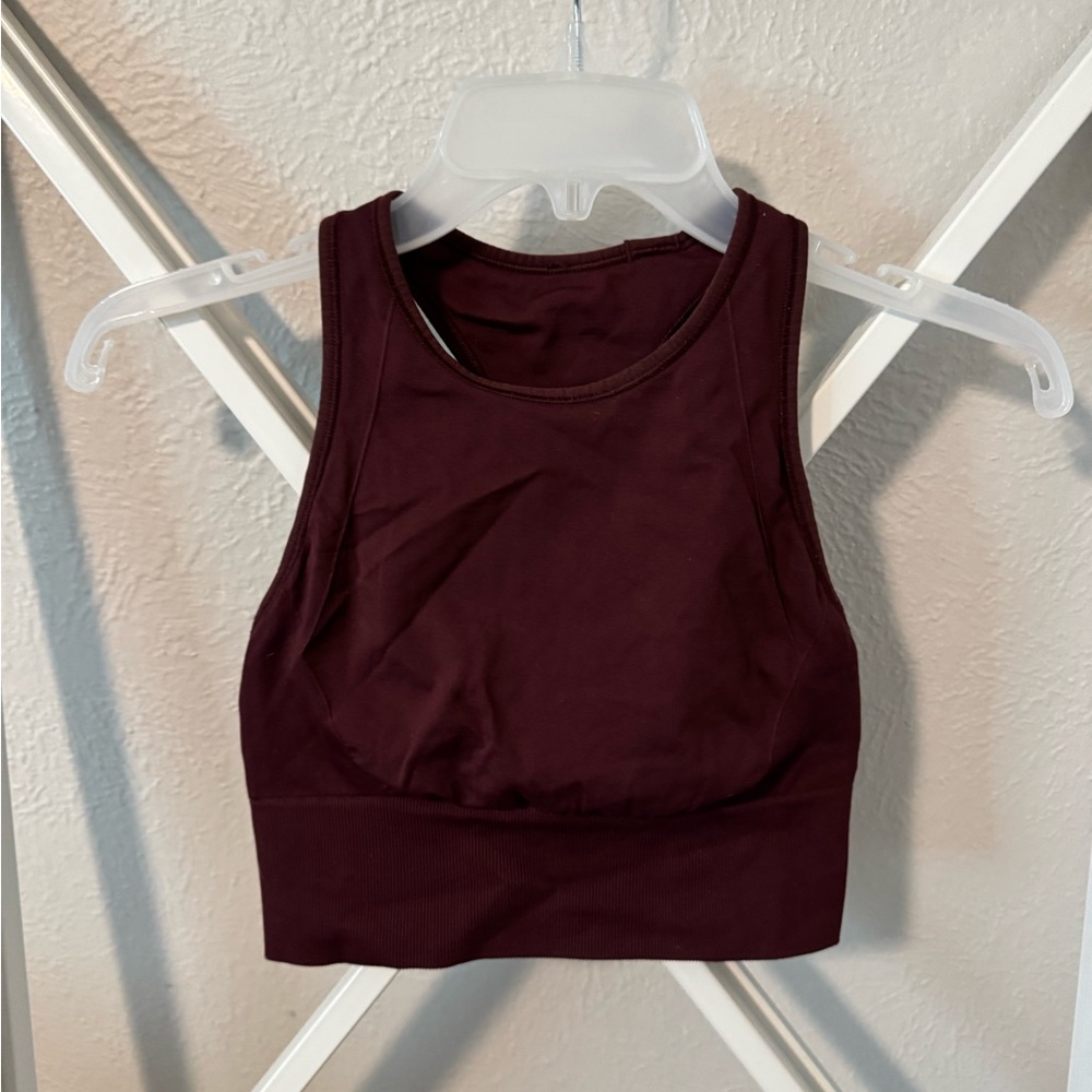 Lululemon longline sports bra